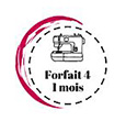 4 cours 144 € valable 1 mois